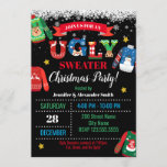 Ugly Sweater Kerstparty Uitnodiging<br><div class="desc">Het ontwerp van een lelijke Sweater Kerstparty. Als u toegang wilt krijgen tot geavanceerde bewerkingsgereedschappen,  gaat u naar "Personaliseren",  scrolt u naar beneden en drukt u op de link "Klik om verder aan te passen".</div>