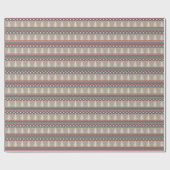 Ugly Sweater Knit-kerstpatroon | Tan Cadeaupapier (Vlak)