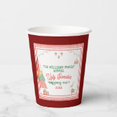 Ugly Sweater Lelijkste Wedstrijd Kerstvakantie Papieren Bekers (Achterkant)