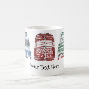 Ugly Sweater met Text Koffiemok