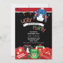 Ugly Sweater Party Invitation