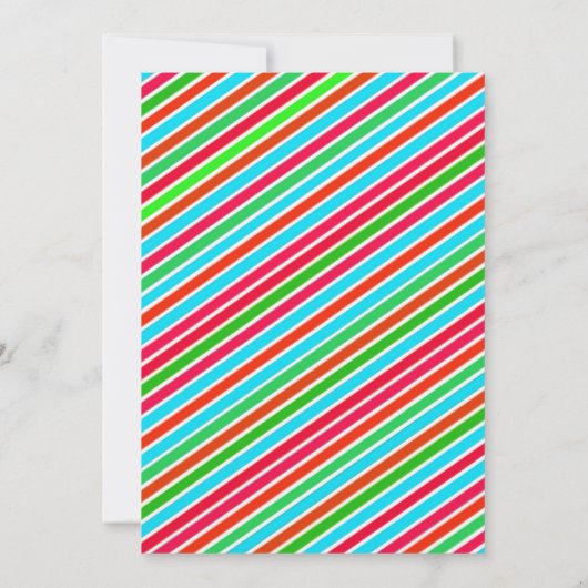 Ugly Sweater Party Invitation Kaart (Achterkant)