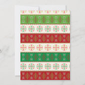 Ugly Sweater Party Invitation - Kerstfeest Kaart (Achterkant)