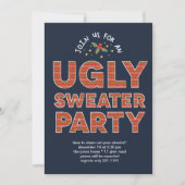 Ugly Sweater Party Kaart (Voorkant)