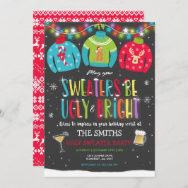 Ugly Sweater Party nodigt Ugly en Bright Sweater u Kaart