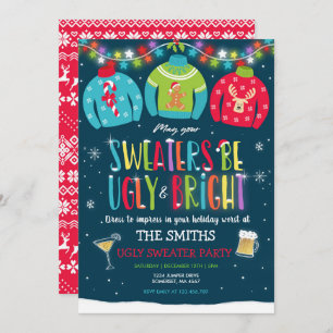 Ugly Sweater Party nodigt Ugly en Bright Sweater u Kaart