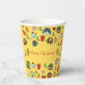 Ugly Sweater Party Papieren Bekers (Achterkant)