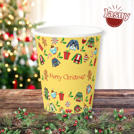 Ugly Sweater Party Papieren Bekers