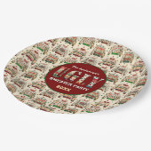 Ugly Sweater Party Papieren Bordje (Gekanteld)