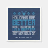 Ugly Sweater Party Servetten (Voorkant)