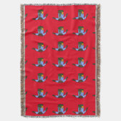 Ugly Sweater Party Throw Deken (Voorkant Verticaal)