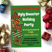 Ugly Sweater Party Uitnodiging met wedstrijd
