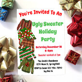 Ugly Sweater Party Uitnodiging met wedstrijd
