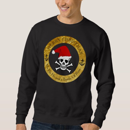 Ugly Sweater Pirate Kerstmis (Voorkant)