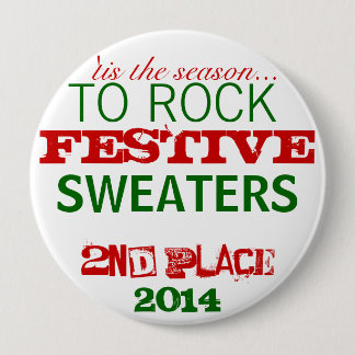 Ugly Sweater Prize-Button Ronde Button 4,0 Cm