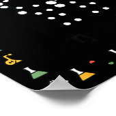 Ugly Sweater Science Christmas Chemistry Teacher M Poster (Hoek)