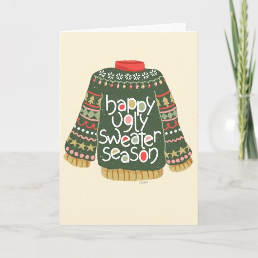 Ugly Sweater Season Kaart (Voorkant)