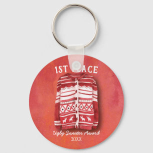 Ugly Sweater Tacky Award Sleutelhanger