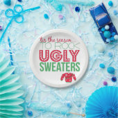Ugly Sweater Thmed Party Borden Papieren Bordje (Feest)