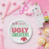 Ugly Sweater Thmed Party Borden Papieren Bordje (Feest)