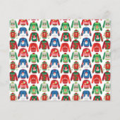 Ugly Sweater Voeding Card Flyer (Achterkant)