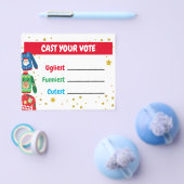 Ugly Sweater Voeding Card Flyer (Enkel)