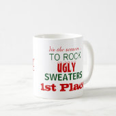 Ugly Sweater Winner Prize-Mok Koffiemok (Voorkant rechts)