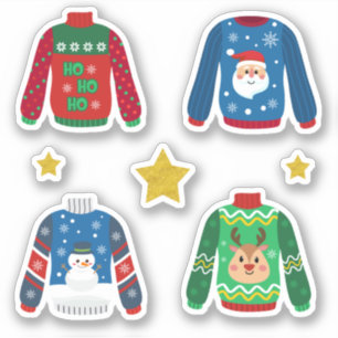 Ugly Sweaters Sticker