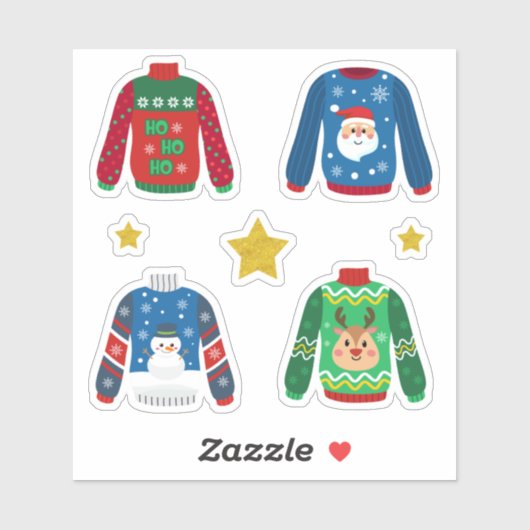 Ugly Sweaters Sticker (Vel)
