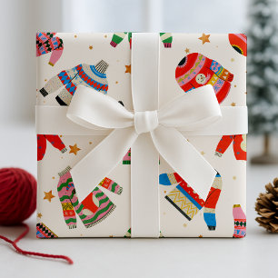 Ugly Sweaters Vakantie Inpakpapier