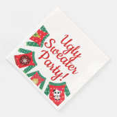 Ugly Tacky Trui Kerst Kawaii Party Servetten (Hoek)