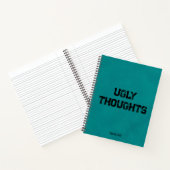 Ugly Thoughts Grunge Self-Care Journal Notitieboek (Binnen)