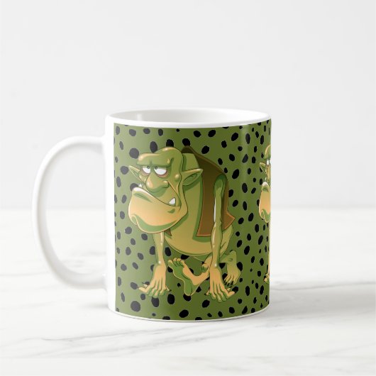 Ugly Troll Koffiemok (Links)