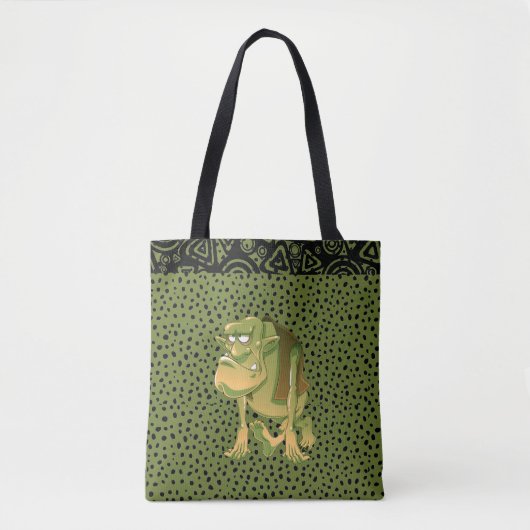 Ugly Troll Stainless Tote Bag (Voorkant)