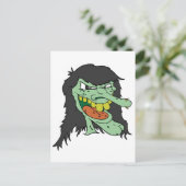 Ugly Witch Briefkaart (Staand voorkant)