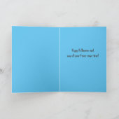 Ugly Witch Feestdagen Kaart (Binnen)