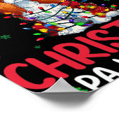 Ugly Xmas Cavalier King Charles Spaniel Dog Christ Poster (Hoek)