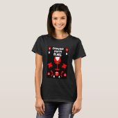 Ugly xmas kantoor t-shirt (Voorkant volledig)