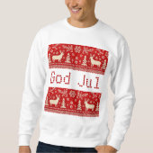 ugly Xmas -kintted look motifs  Trui (Voorkant)