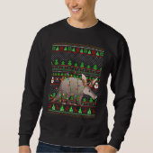 Ugly Xmas Sweater Style Lighting Aardvark Christma (Voorkant)