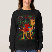 Ugly Xmas Sweater Style Lighting Camel Christmas (Voorkant)
