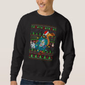 Ugly Xmas Sweater Style Lighting Dodo Bird Christm (Voorkant)