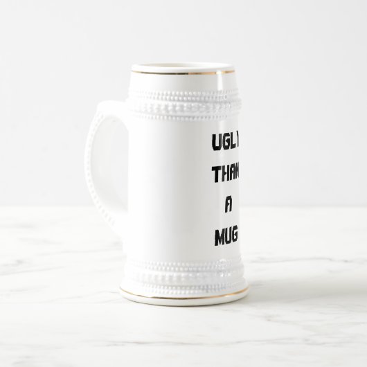 UglyThanAMUG Bierpul (Voorkant links)