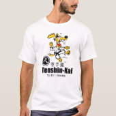 Ugmo de Karate Dog (volwassen) T-Shirt (Voorkant)