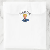 Ugmoo.com Hillary Clinton Ronde Sticker (Tas)