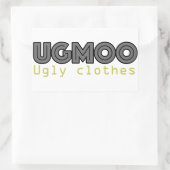 UGMOO Lelijke Kleding Sticker (Tas)