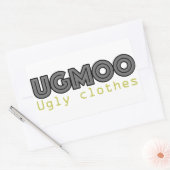 UGMOO Lelijke Kleding Sticker (Envelop)
