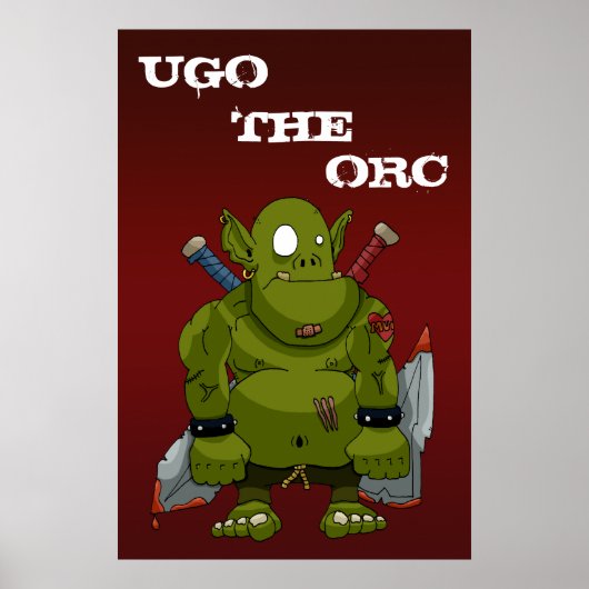 Ugo het Orc-Poster Poster (Voorkant)
