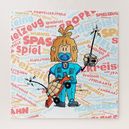 Ugo - Spielzeug / Legpuzzel (Verticaal)