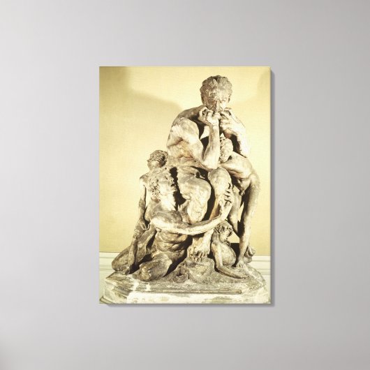 Ugolino en zijn Sons Canvas Afdruk (Voorkant)